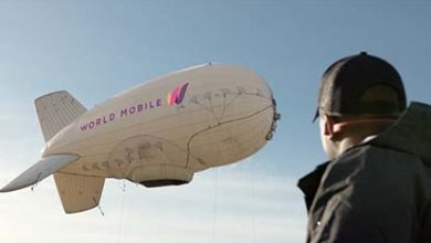World Mobile Altaeros Aerostat