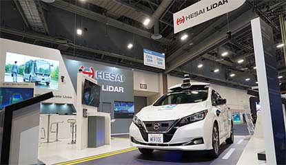 Hesai Technology Exhibits Hybrid Solid-State Lidar at CES 2022