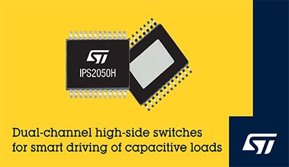 STMicroelectronics Presents Dual High-Side Switches