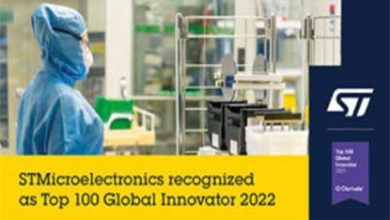 STMicroelectronics Top 100 Global Innovator