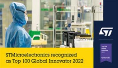 STMicroelectronics Top 100 Global Innovator