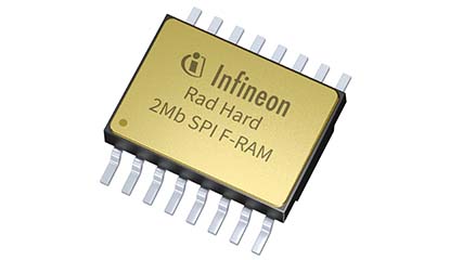 Infineon Launches Space Qualified Serial Interface F-RAM
