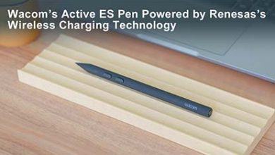 Renesas Wireless Charging Wacom Pen