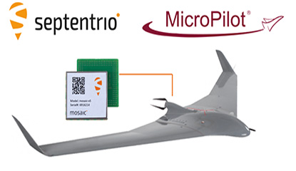 Septentrio Collaborates with MicroPilot