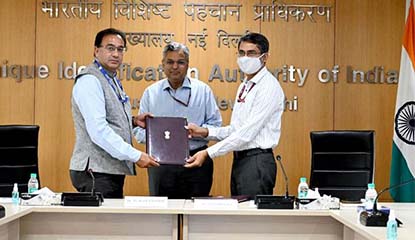 UIDAI, MeitY & ISRO Sign MoU for Technical Collaboration