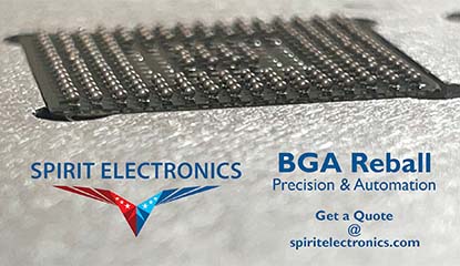 Spirit Electronics Upgrades Automated BGA Reballing Service