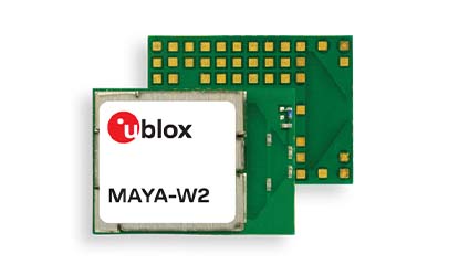 u-blox Introduces MAYA-W2 Tri-Radio Module