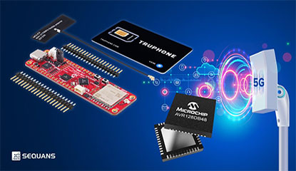 AVR-IoT Cellular Mini Development Board by Microchip