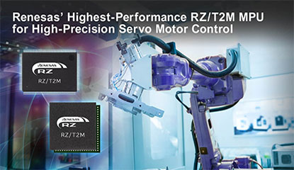Renesas’ New RZ/T2M Motor Control MPU