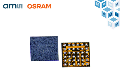ams OSRAM AS7050 Sensors Available at Mouser