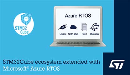 ST Adds New Extension to Support Microsoft Azure RTOS