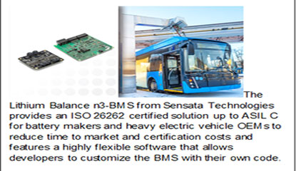 Sensata Plans to Launch a New BMS at Battery Show