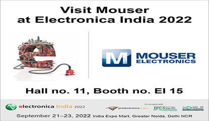 Mouser Electronics- Major Sponsor of Electronica India