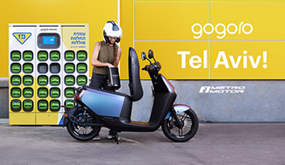 Gogoro Smartscooters Now Available in Tel Aviv
