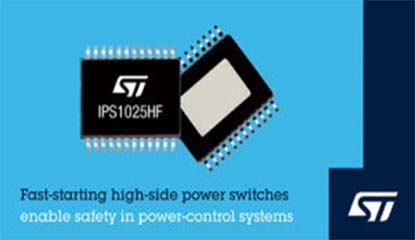 STMicroelectronics Unveils Fast-Starting Power Switch