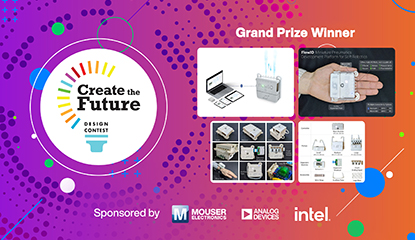 Create the Future Design Contest Winners to be Awarded Next Month