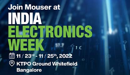 Mouser Becomes Networking Partner of India Electronics Week