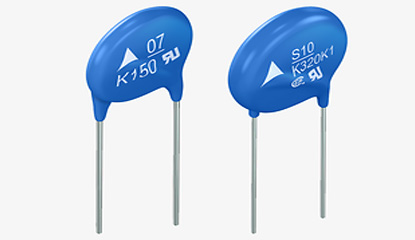 StandarD Series Disk Varistors Cover Wide Voltage Range
