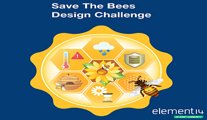 Save The Bees Design Challenge at electronica 2022