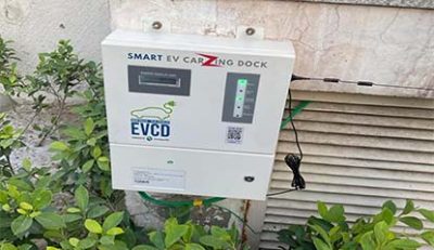 Electric Vehicle Charging Dock