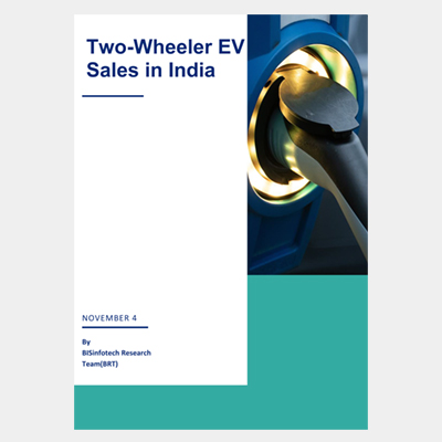 Two Wheeler EV Sales in India