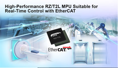 New Industrial MPU Enables Fast and Accurate Real-Time Control